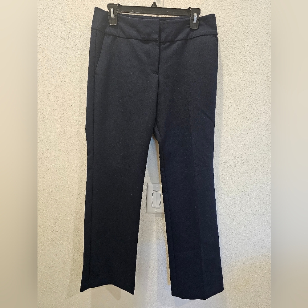 Ann Taylor Factory Petite Navy Trousers